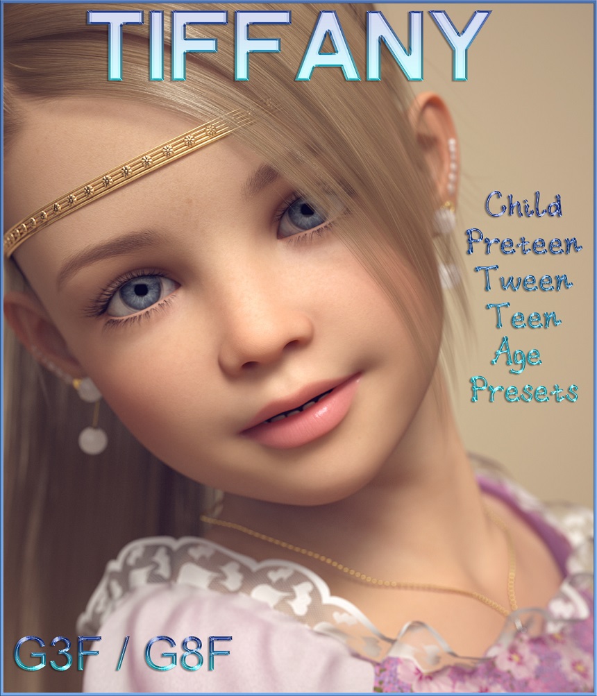 Tiffany for Genesis 3 and 8 Female