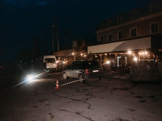 Под Киевом застрелили полицейского шефа: фото и видео с места происшествия