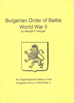Bulgarian Order of Battle World War II - Nafziger