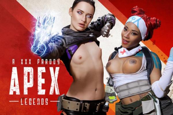 VRcosplayx: Sasha Sparrow with Kiki Minaj - Apex Legends A XXX Parody in 4K (10.05.2019) [Oculus Rift, Vive | SideBySide]