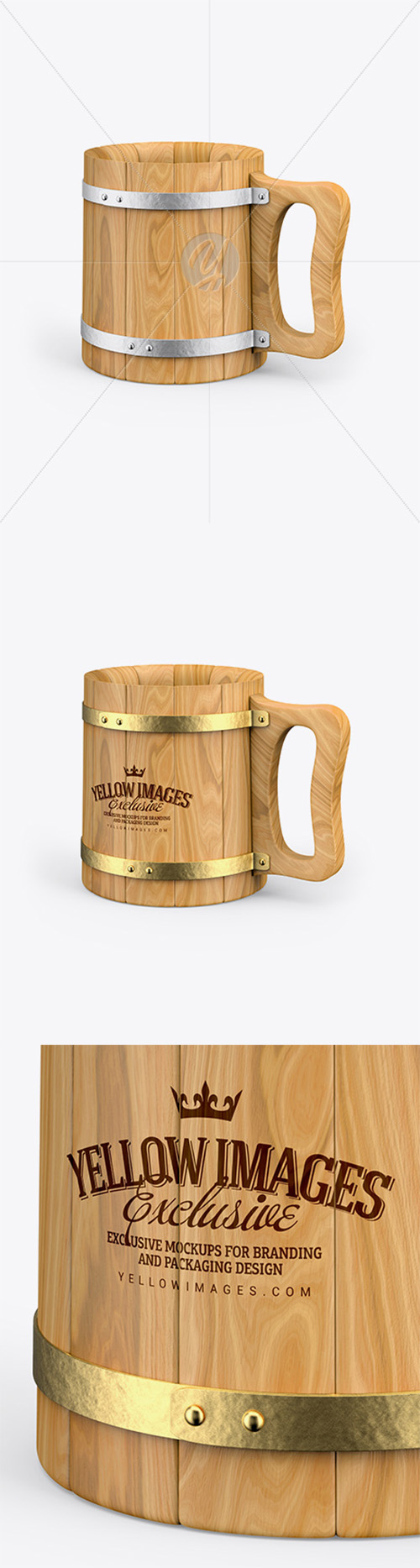 Wooden Mug Mockup 36364 Layered TIF