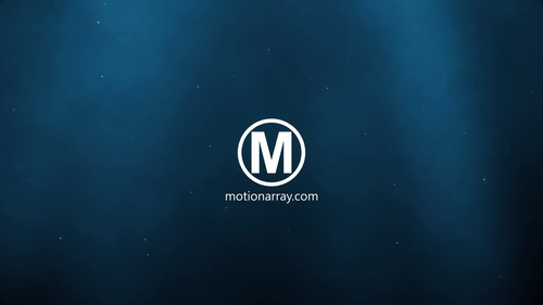 MotionArray - Snow Particles Logo 222279