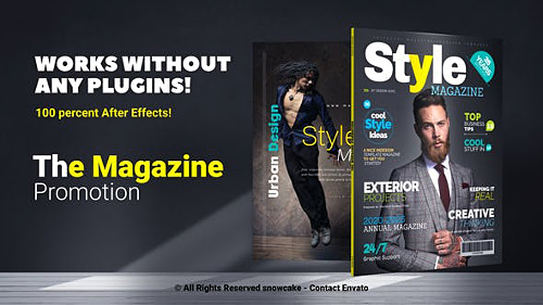 The Magazine Promotion - Project for After Effects (Videohive)