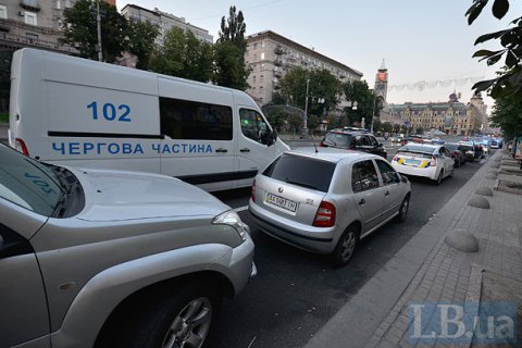 В связи с инаугурацией в Киеве ограничат движение на 19 улицах