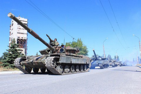 В Луганской области застопорили танкиста "ЛНР"