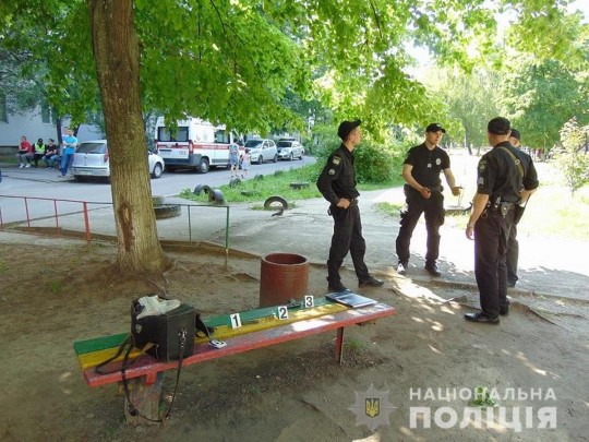 В Киеве на младенческой площадке приключилась пальба: первые детали и фото