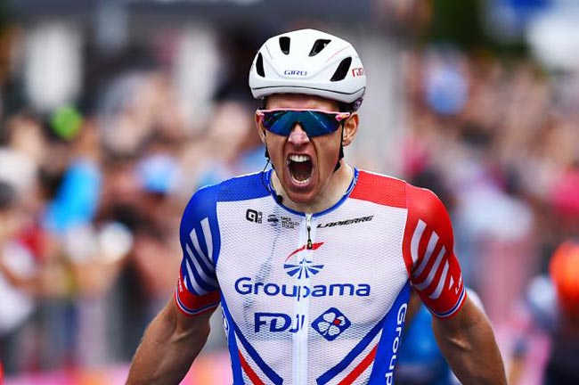 Француз Арно Демар выиграл десятый этап «Джиро д’Италия» (+Видео)