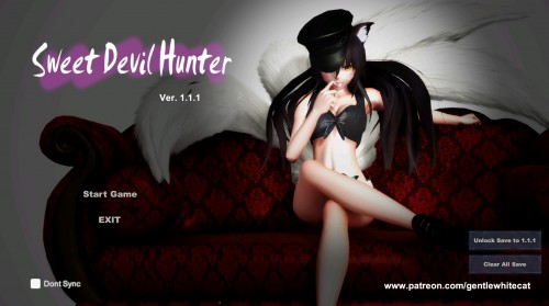 Sweet Devil Hunter [1.1.1] (GentleWhiteCat) [uncen] [2019, Action, Animation, Combat, Fantasy, Cosplay, Female Heroine, Monsters, Group Sex, VR] [eng]