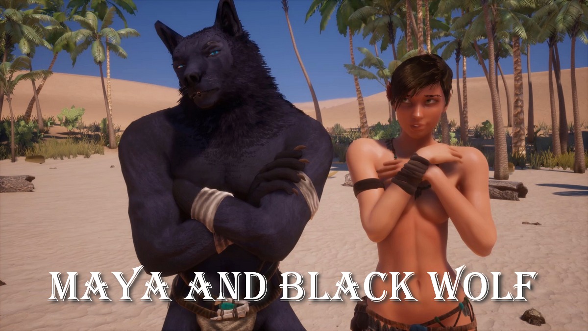 Adeptus Steve - Wild Life: Maya and Black Wolf