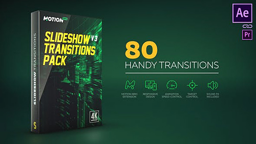 Transitions 17811440 (MotionBro 2.2.3) - Project & Presets for After Effects (Videohive)