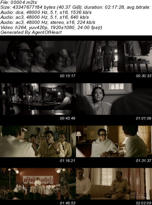 Thackeray 2019 BluRay 1080p AVC DTS-HD MA5 1-DUS
