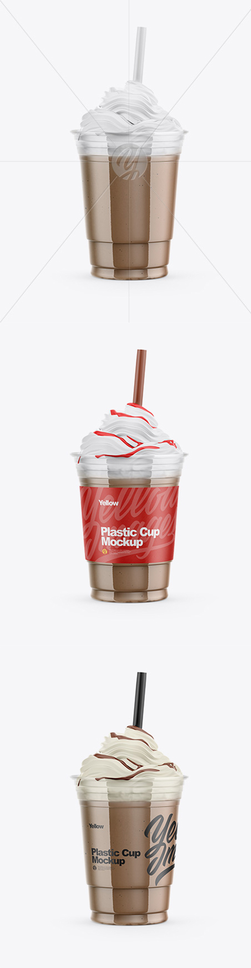 Frappuccino Coffee Cup Mockup 31304 TIF