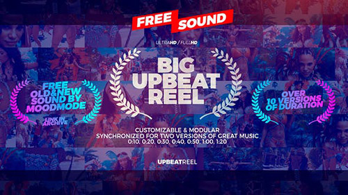 Big Upbeat Reel - Project for After Effects (Videohive)