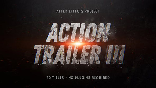 Action Trailer III - Project for After Effects (Videohive)