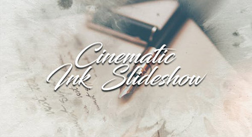 Cinematic Ink Slideshow 19596414 - Project for After Effects (Videohive)