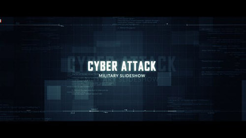 Cyber Attack Military Slideshow - Project for After Effects (Videohive)