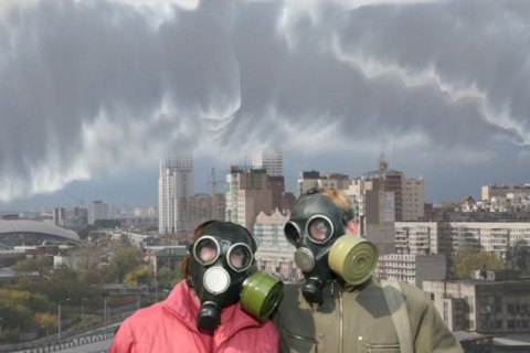 ГосЧС предупреждает о возвышенном уровне загрязнения духа в Киеве
