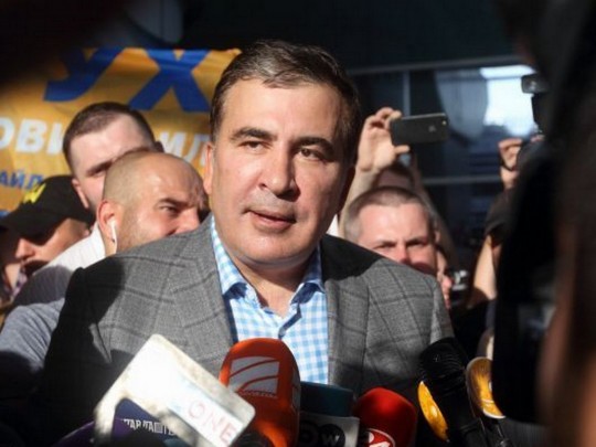 Саакашвили наименовал первую десятку списка партии «Рух новых сил»
