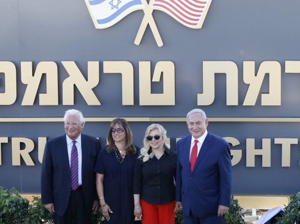Израиль наименовал поселения на Голанских высотах в честь Дональда Трампа