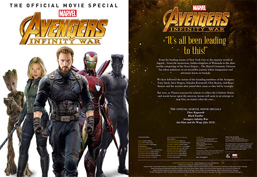 Avengers Infinity War - The Official Movie Special