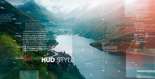 Parallax HUD Slideshow 21097128 - Project for After Effects (Videohive)