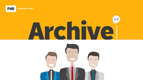 Archive Explainer Infographic - Project for After Effects (Videohive)