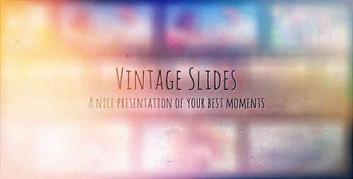 Vintage Slides - Photo Gallery - Project for After Effects (Videohive)