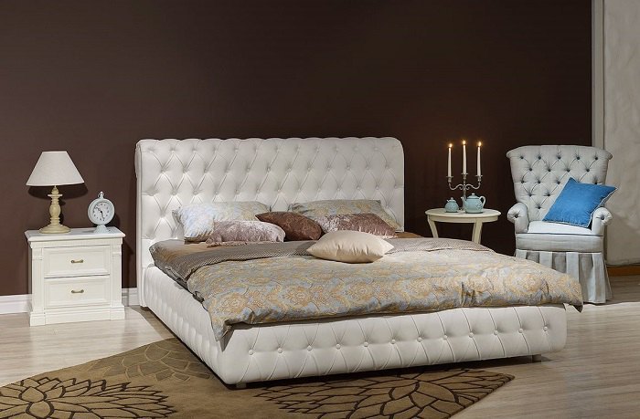 Выбираем кровать для спальни – стиль, размеры, из какого материала изготовлена мебель