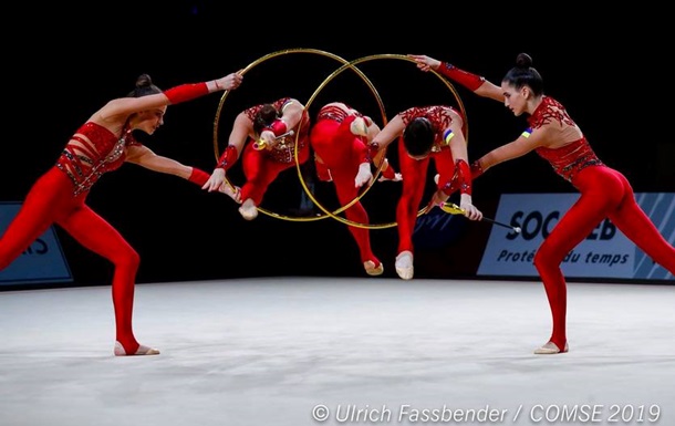 Украинки добыли серебро Европейских игр в художественной гимнастике