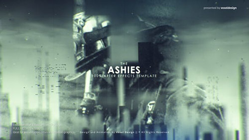 ASHES Cinematic Titles - Project for After Effects (Videohive)