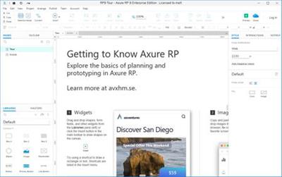 Axure RP 9.0.0.3654