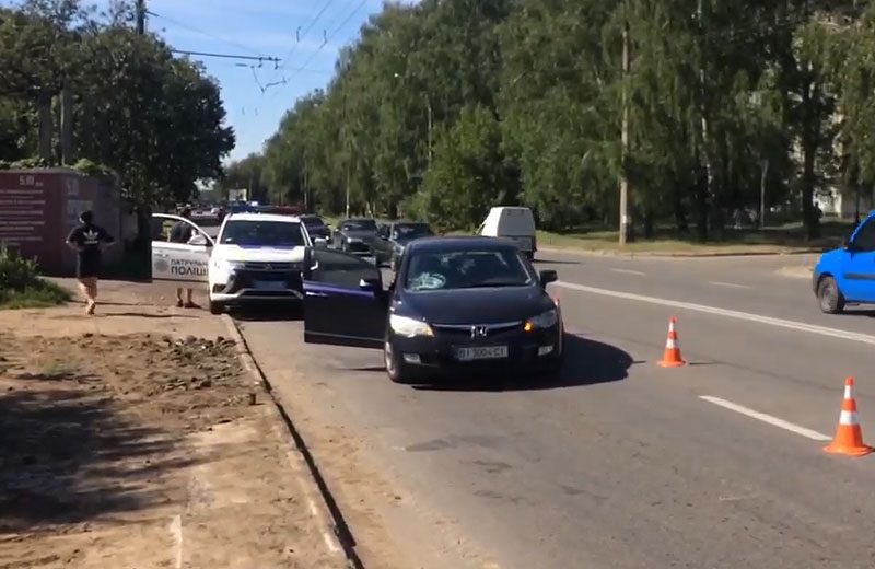 Вісті з Полтави - На вулиці Великотирнівській Honda збила 17-річну дівчину