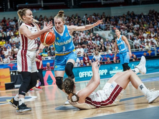 Бабская сборная Украины продула другой матч на Евробаскете-2019: видеообзор матча