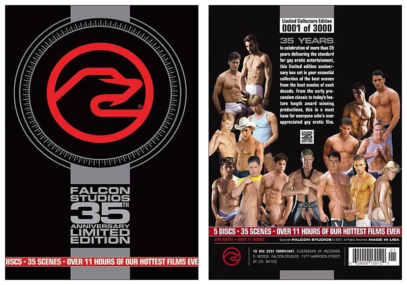 Falcon Studios 35th Anniversary Limited Edition 2000s / 35    ( 5 - 2000-) (Bill Clayton, Chris Steele, John Rutherford, Steven Scarborough, Falcon Studios) [2008 ., Compilation, Oral Sex, Anal Sex, Threeway, Orgy, Rimming, Young