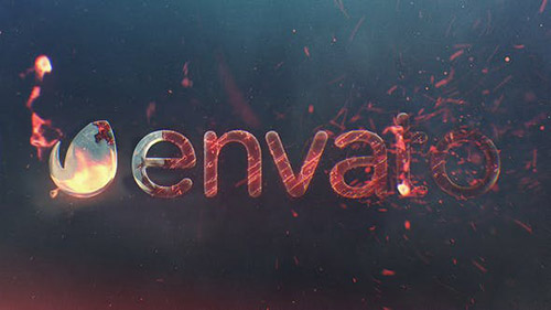Burn Logo Reveal 22408582 - Project for After Effects (Videohive)