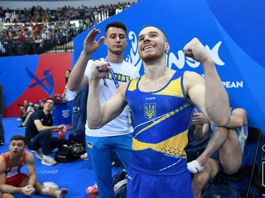 Гимнасты Верняев, Бачинская и каратистка Серегина принесли Украине еще три «золота» Европейских игр(фото)