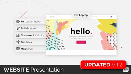 Website Presentation v1.2 22818524 - Project for After Effects (Videohive)