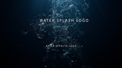 Water Splash Logo 24036379 - Project for After Effects (Videohive)