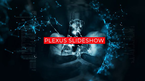 Technology Plexus Slideshow - Project for After Effects (Videohive)