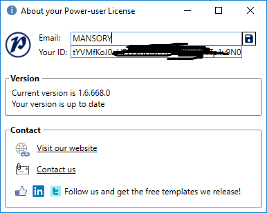 Power-user for PowerPoint and Excel 1.6.668.0