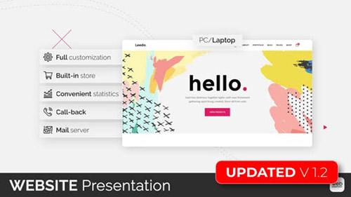 Website Presentation 22818524 - Project for After Effects (Videohive)