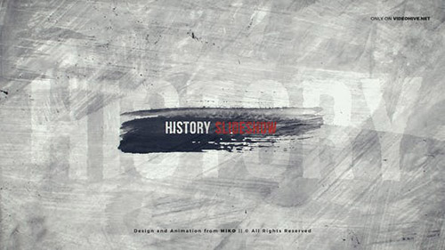 Timeline History Slideshow 23908544 - Project for After Effects (Videohive)