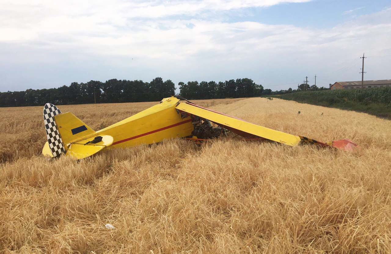 Вісті з Полтави - В Оржицькому районі розбився саморобний літак — його пілот загинув