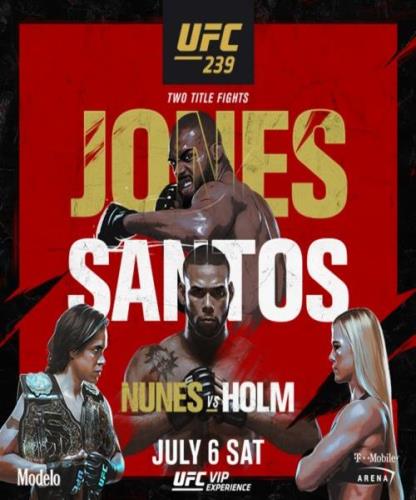 Смешанные единоборства / Джон Джонс vs. Тиаго Сантос / Основной кард / UFC 239: Jon Jones vs. Thiago Santos / Main Card (2019) IPTVRip 1080i