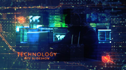 Technology City Slideshow - Project for After Effects (Videohive)