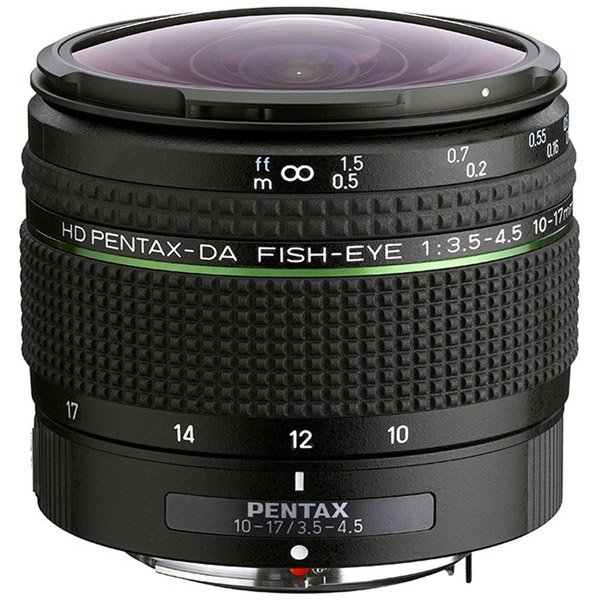 Наименована дата анонса объектива HD Pentax-DA Fisheye 10-17mm f/3.5-4.5 ED
