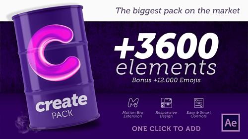 Create Pack v1.0 - Project & Presets for After Effects (Videohive)