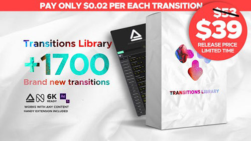 Seamless Transitions 23955941 - Presets & Project for After Effects (Videohive)