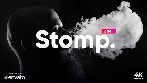 Typography Stomp Intro - Project for After Effects (Videohive)