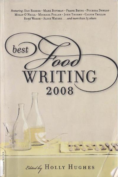 Be food Writing (2008)